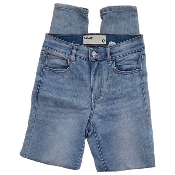 Garage high rise blue skinny jeans - Picture 2 of 9